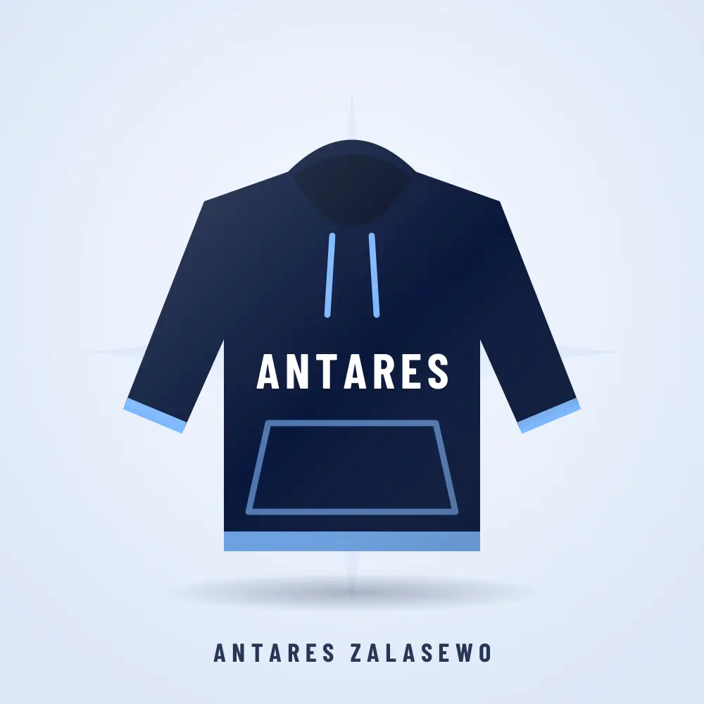 Bluza z kapturem Antares