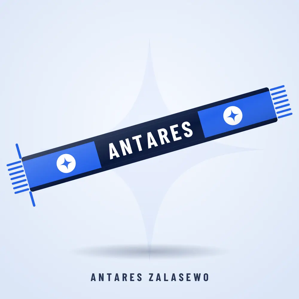 Szalik kibica Antares